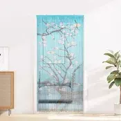 vidaXL Zavesa proti insektom večbarvno 200 x 100 cm Bambus
