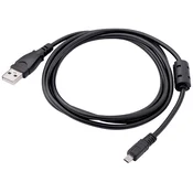 Akyga Akyga USB kabel  USB-A vtič\, UC-E6 1.50 m črna  AK-USB-20, (20578015)