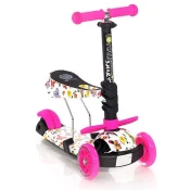 LORELLI Trotinet Smart Butterfly roze