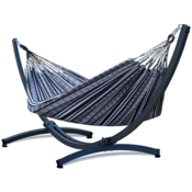 Potenza Stojalo TYTAN + viseča mreža 220x160 PEREIRA Double, črna, osnovno
