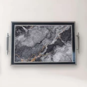 Aberto Design Poslužavnik TPG10044 50 x 29 x 3.5 cm, Šareni