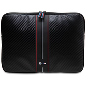 BMW Sleeve BMCS14COMSCAKR 14 black Carbon Red Stripes (BMCS14COMSCAKR)