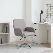 vidaXL vrtljiva pisarniška stol 54 x 58 x 90 cm Taupe Blago