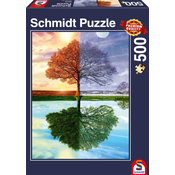 Schmidt - Puzzle Stablo godišnjih doba - 500 dijelova