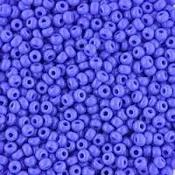 Kašaste perle (seed beads) 4 mm mat srednje plava