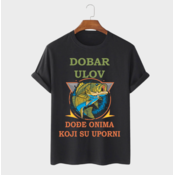 MAFIMI Majica Dobar Ulov, Crna
