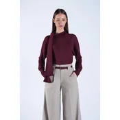 Trend Alacati Stili Ženska bluza Alc-X15154, Bordo