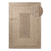 Obojestranska/ročno tkana preproga iz jute v svetli naravni barvi/v temni naravni barvi 160x230 cm Juno – Hanse Home