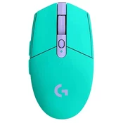 LOGITECH LOGITECH G305 ZELENA BREZŽIČNA IGRALNA MIŠKA USB 12000 DPI, (21956877)