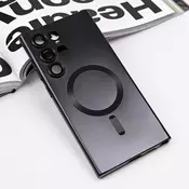 Torbica Magsafe Chrome za Samsung S928B Galaxy S24 Ultra crna