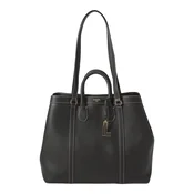 Lancel Nakupovalna torba Lancel Cabas L Belleville Noir črna