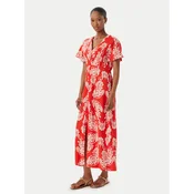 LOLA CASADEMUNT Poletna obleka LS2616137 Svetlo rdeča Regular Fit