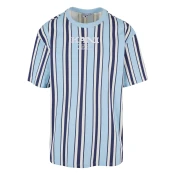 Karl Kani Majica  mornarska / svetlo modra / bela