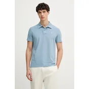 Trussardi polo za muškarce s dodatkom svile