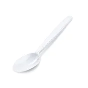 Žlica (PP) za večkratno uporabo bela 18,5cm [50 kos]