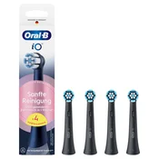 Oral-B nadomestne krtacke iO Nežno 4 cišcenje kos, crna