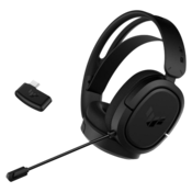 ASUS TUF Gaming H1 Wireless Slušalice Bežično Obruč za glavu Igranje USB Tip-C Crno