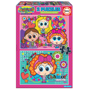 Puzzle Distroller Educa 2x48 delov od 4 leta
