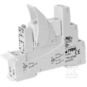 slomart Vmesniški rele PI85-024DC-M41G-MS-2011, kontakti: 1P, napajanje: 24VDC, tok obremenitve: 16A, širina: 15,5mm