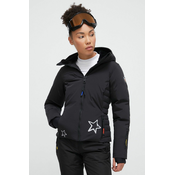 Smučarska jakna s puhom Rossignol Stellar x JCC črna barva