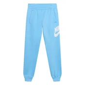 Nike Sportswear Hlače CLUB FLC nebeško modra / bela