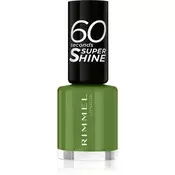 Rimmel 60 Seconds Super Shine lak za nohte odtenek 880 Grassy Fields 8 ml