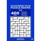 Calcudoku Plus Puzzle Books - 400 Easy to Master Puzzles 9x9 (Volume 5)