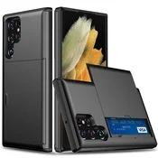 INF Zaščitna torbica z držalom za kartico za telefon Samsung Samsung Galaxy S24 Plus, (22097540)