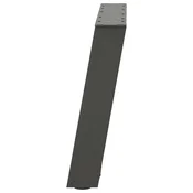 Noge za klub stolic U-oblik 2 kom antracit 60 x (42-43) cm celik