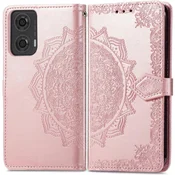 GS Ovitek za Motorola Moto E14, Mandala, roza