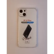 Maska za iPhone 15+ transparent sa ojacanim ivicama