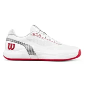Moška obutev za tenis Wilson Rush Pro 5 CTC White/Red/Grey EUR 45 1/3
