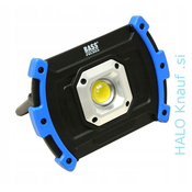 Prenosni akumulatorski gradbeni LED 20W reflektor COB