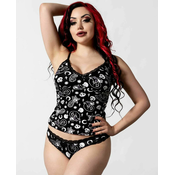 Ženski Top (pižama) KILLSTAR - Purr Off Cami - Črna - KSRA004579