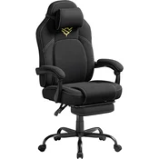 Songmics SONGMICS HOME Gaming stol z oporo za noge, ERGONOMSKI