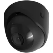 Ubiquiti UVC-G6-Turret-B crna, za sve vremenske uvjete, otporna na neovlaštene zahvate 4K PoE kamera s 1/1,8 8 MP senzorom slike, Multi-TOPs AI Engine i ručnim podešavanjima na 3 osi za fleksibilnu instalaciju UVC-G6-TURRET-B
