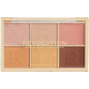 Makeup Revolution Paleta sjenila za oci Reloaded Nude about you, 6 boja