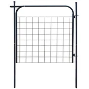 shumee vidaXL Vrtna vrata 100x100 cm antracitna