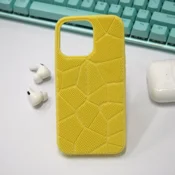 Maska Sand za iPhone 14 Pro Max zuta