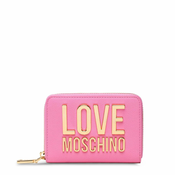LOVE MOSCHINO Majhna denarnica logo - Roza - UNI