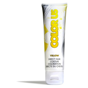 COLOR US Vibrant Party 100 ml, rumena intezivna maska za obnovo in navlažitev in barva za lase