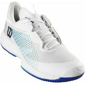 Wilson Kaos Swift 1.5 Mens Tennis Shoe White/Blue Atoll/Lapis Blue 43 1/3