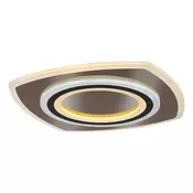 Rabalux Plafonjera Taneli2, 3D, LED, Sa daljinskim, 60W, 3000-6000K, 48x48cm, Crna