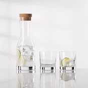 Bohemia Cristal Libera set vrča in kozarcev za vodo 4 kosi