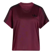 ADIDAS ORIGINALS Majica Firebird vinsko rdeča / črna