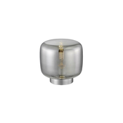 Klausen 108009 - Stona lampa ROTARY 1xE27/4W/230V srebrna
