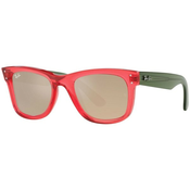 Ray Ban Naočare za sunce Wayfarer Reverse 0RBR0502S 67132O 50, Crvno - crne