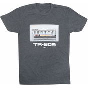 Roland TR-909 Crew T-ShirtS Charcoal S