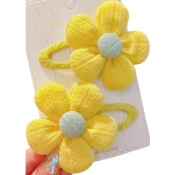Sponke za lase Floretta - Rumena KP38243
