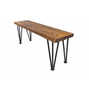 CAPOARTI Lesena klop RUSTIC HAIRPIN, 90 cm